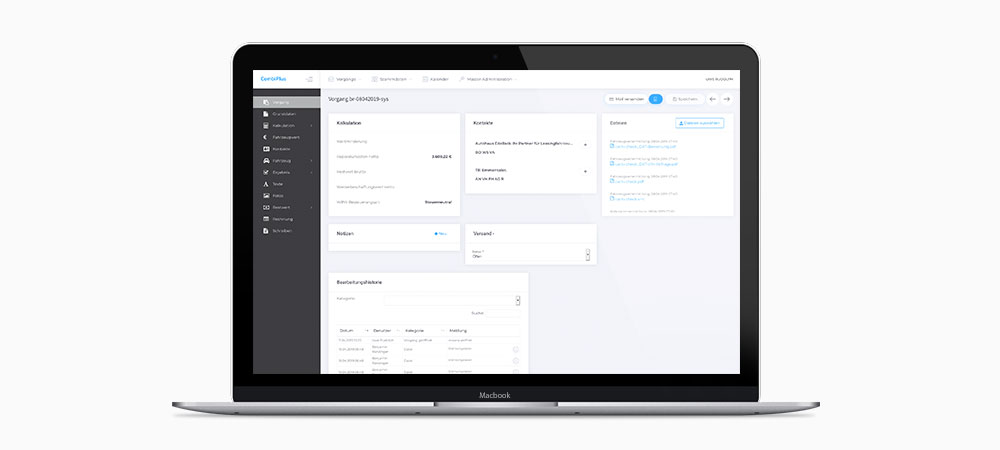 Kfz-Sachverst&auml;ndigen-Software CombiPlus Professional mit umfangreichem Schnittstellenpaket.