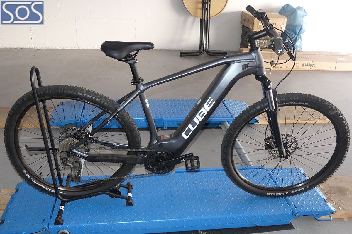 Fahrrad Schadengutachten E-Bike Seitlich